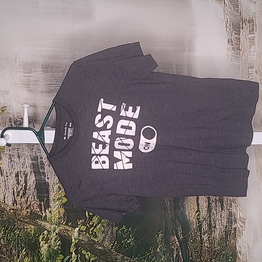 MY Favorite Tee Kids Beast Mode Gaming short sleeve tshirt